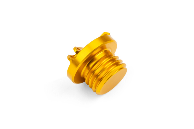 &Ouml;leinf&uuml;llschraube Str8 Derbi gold