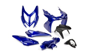 Kit car&eacute;nage MBK Nitro apr&egrave;s 2013 Bleu 7 pi&egrave;ces