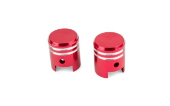 Valve Caps Piston red