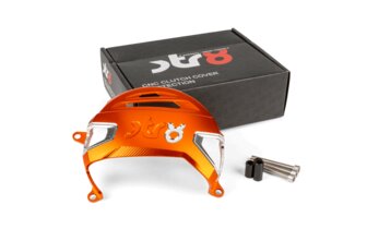 Kupplungsdeckelschutz STR8 AM6 Alu CNC Orange