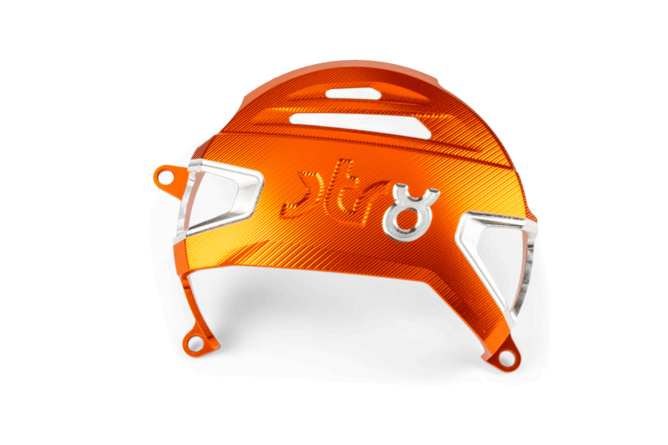 Kupplungsdeckelschutz STR8 AM6 Alu CNC Orange