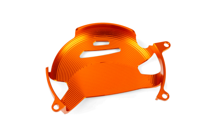 Kupplungsdeckelschutz STR8 AM6 Alu CNC Orange