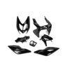 Verkleidungskit Yamaha Aerox bis 2013 Schwarz 7 Teile