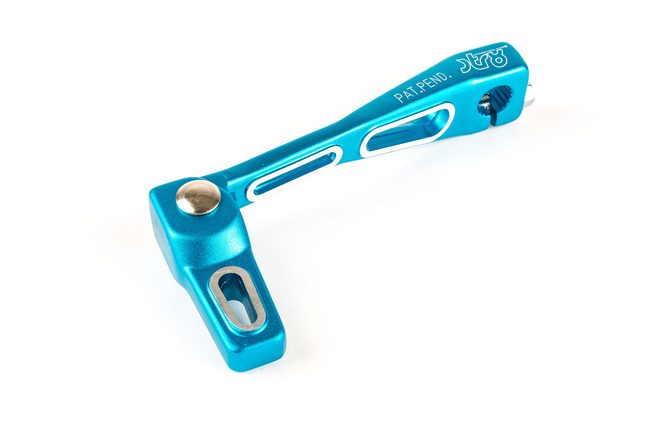 Pedal de Cambio Plegable Derbi Lighty Aluminio Azul