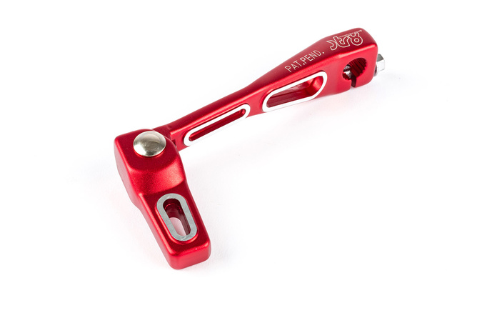 Pedal de Cambio Plegable Derbi Lighty Aluminio Rojo