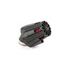 Air Filter E5 angled 45 d.35mm black / red