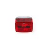Tail Light carbon / red MBK 51 / Peugeot 103