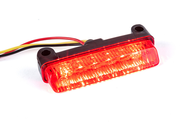 Fanalino LED universale fissaggio verticale rosso