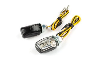 Intermitente LED Micro 6 LEDs Negro / Blanco
