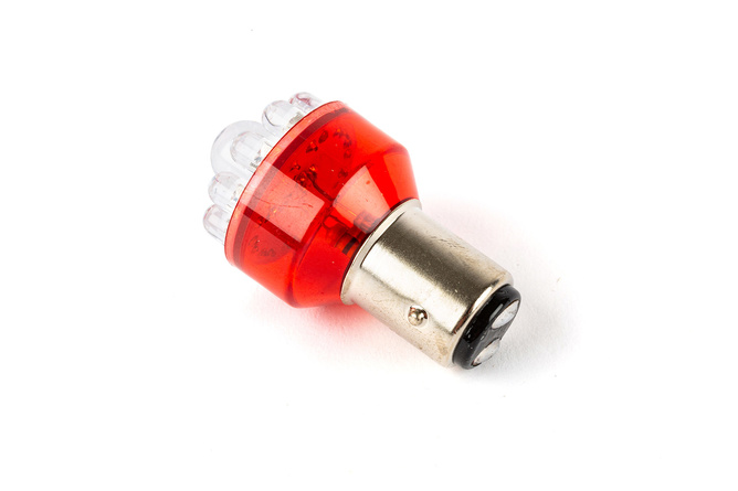 Bulb LED tail / brake light 12V - 21/5W BAY15D red