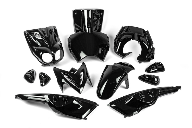 Kit carena 11 pezzi nero Yamaha Slider dopo 2005