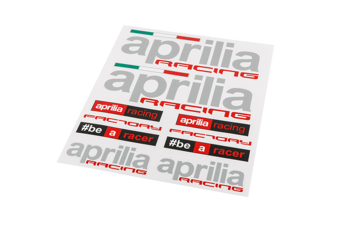 Aufkleber Bogen Aprilia Racing 25x20cm kaufen