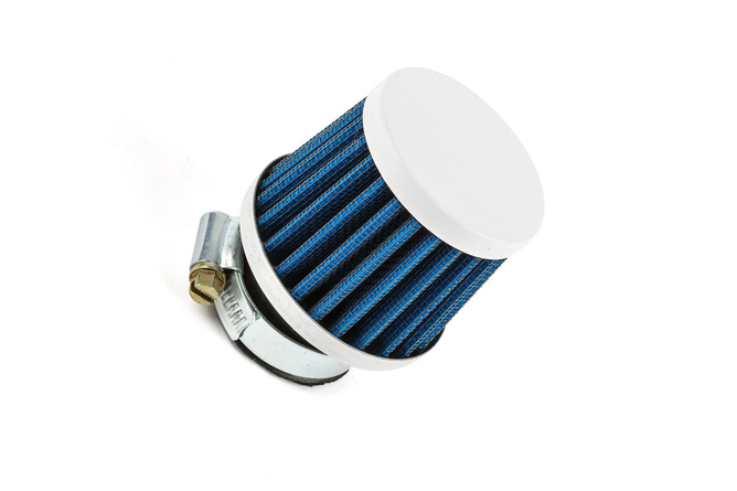 Luftfilter konisch KN D.28-35mm blau / weiß (klein)