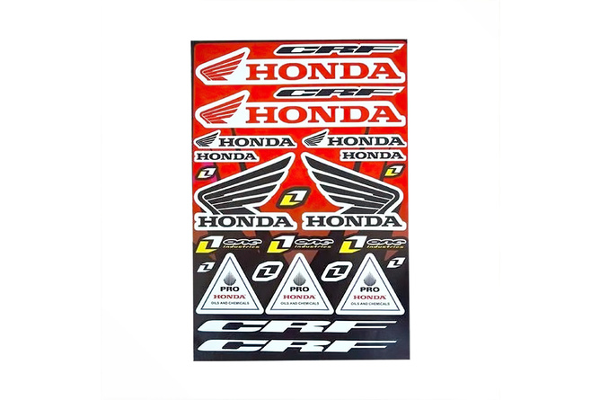Foglio Adesivi Honda CRF