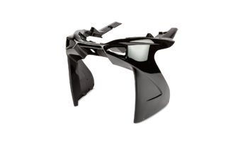Tapa Frontal Inferior Yamaha Aerox Diseño Nuevo hasta '13 Negro