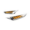 Indicators LED front Piaggio Zip after 2000 chrome