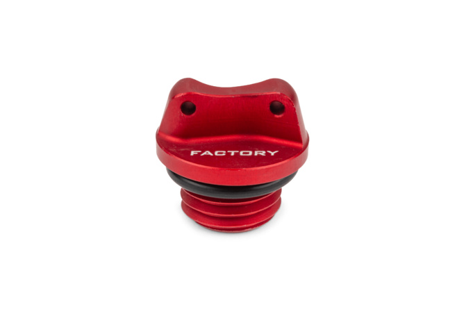 Tappo olio TPR Factory AM6 alluminio rosso