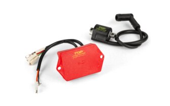 Boitier CDI débridé / bobine Top Perf à avance variable AM6 / Derbi (Ducati)