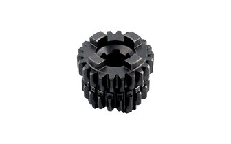 Gear 3rd-4th primary gear shaft Top Performances Minarelli AM6 Z19-22 V1