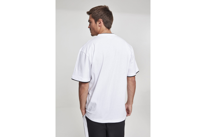 T-Shirt Tall Contrast white/black