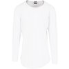 T-shirt manica lunga Long Shaped Fashion bianco