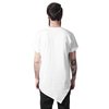 Camiseta Asymetric Long blanca