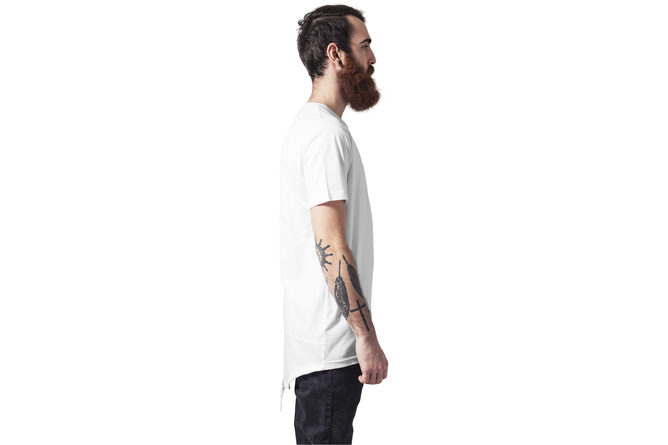 T-Shirt Long Tail weiß/weiß