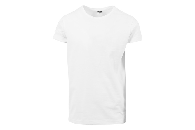 T-Shirt Turnup white