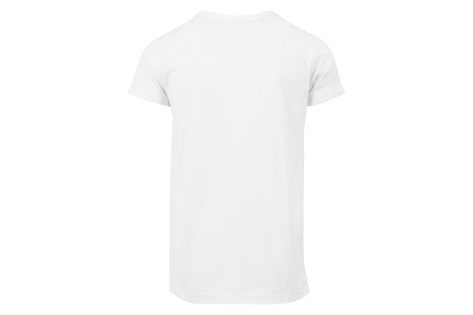 T-Shirt Turnup weiß