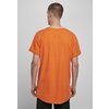 T-shirt Long Shaped Turnup mandarin