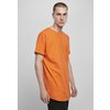 T-shirt Long Shaped Turnup orange
