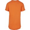 T-Shirt Long Shaped Turnup mandarin