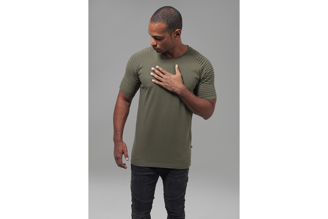 T-Shirt Pleat Raglan olive | MAXISCOOT