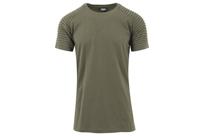 T-Shirt Pleat Raglan olive