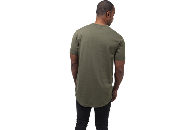 T-Shirt Ripped Pocket olive