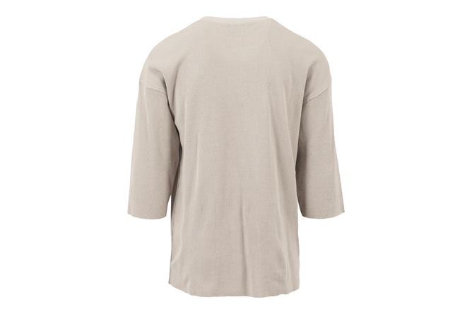 T-shirt Thermal Boxy beige