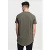 T-shirt Lace Up Long olive