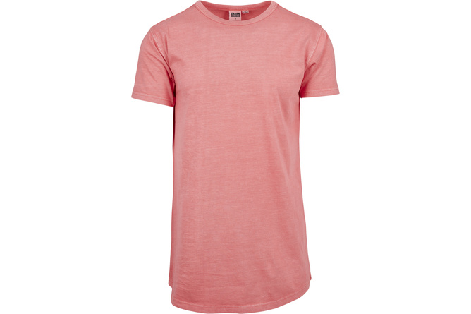 T-Shirt Garment Longshape koralle