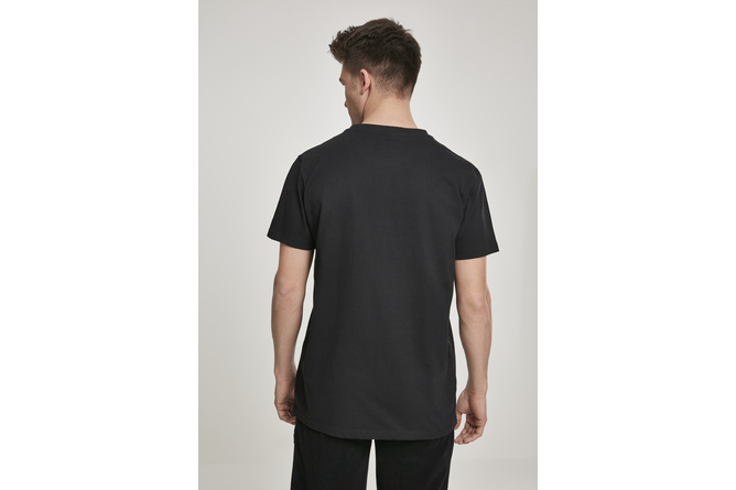 Camiseta Check Panel negro/blanco