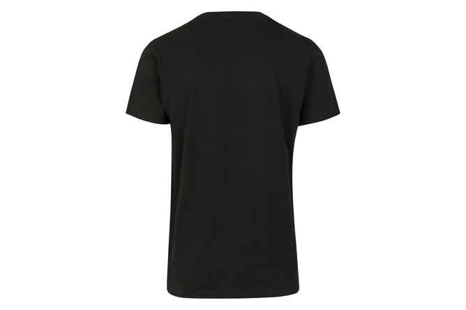 T-shirt Check Panel noir/blanc