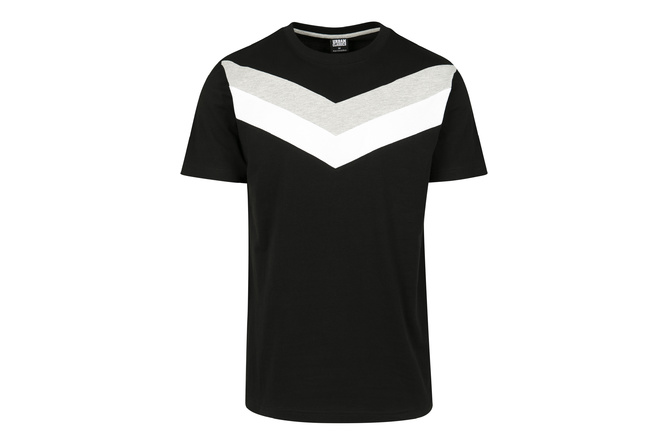 T-shirt Arrow Panel noir/gris/blanc