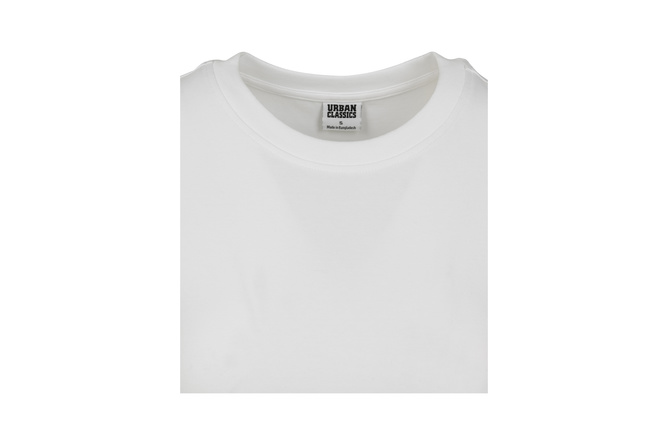 T-shirt Stretch Jersey Cropped donna bianco