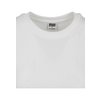 Camiseta de manga corta de mujer en punto elástico Blanco