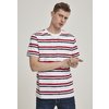 T-shirt Yarn Dyed Skate Stripe bianco/rosso/midnight navy
