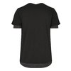 T-shirt Full Double Layered noir/gris anthracite