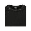 T-Shirt Heavy Oversized Contrast Stitch schwarz/electric lime