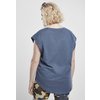 T-shirt Basic Shaped donna vintage blue
