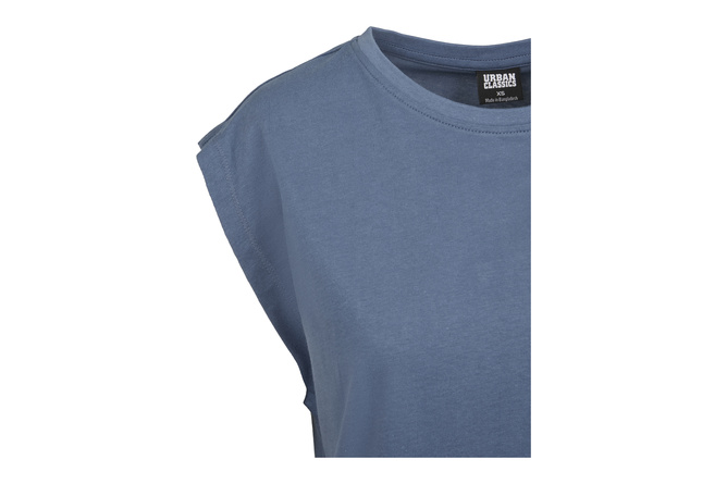 T-Shirt Basic Shaped Ladies vintage blue