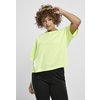 T-shirt Oversize Short Neon femme jaune