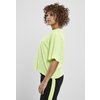 T-shirt Oversize Short Neon femme jaune